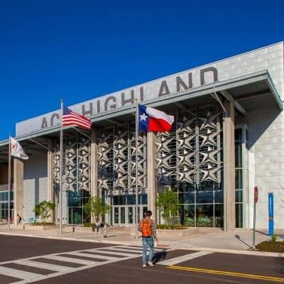 Highland Mall, Austin Community College render by Redleaf Properties