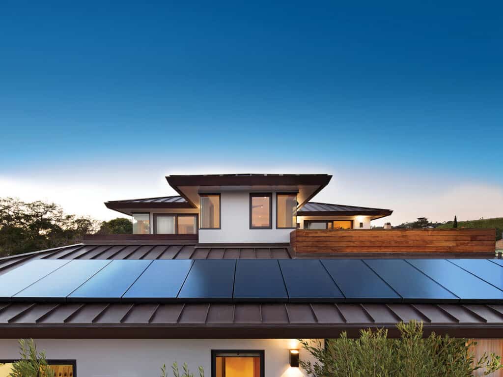 SunPower solar panels on rooftop
